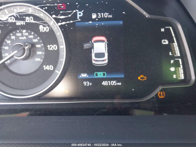 KMHC65LC0NU281310 Hyundai Ioniq Hybrid Blue