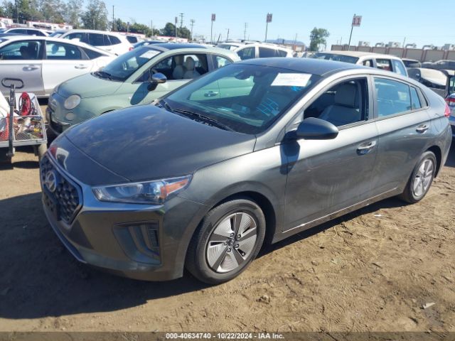 KMHC65LC0NU281310 Hyundai Ioniq Hybrid Blue