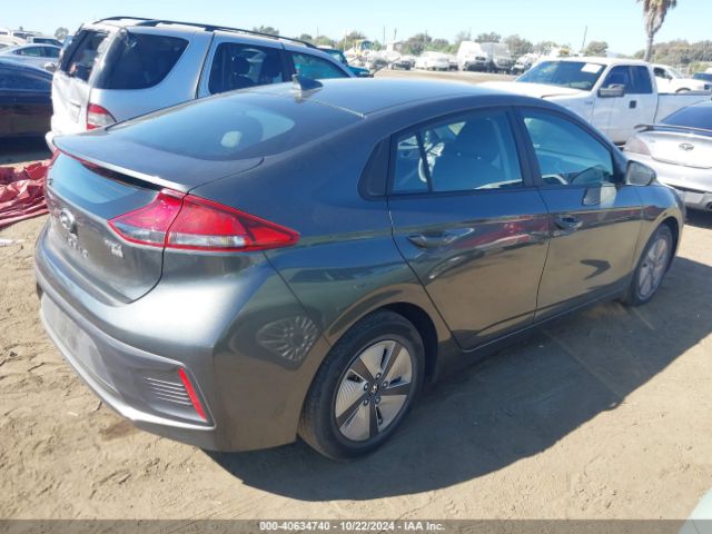 KMHC65LC0NU281310 Hyundai Ioniq Hybrid Blue