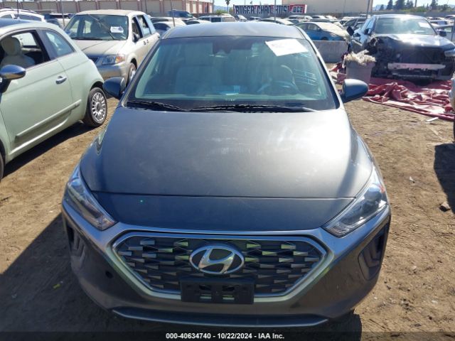 KMHC65LC0NU281310 Hyundai Ioniq Hybrid Blue