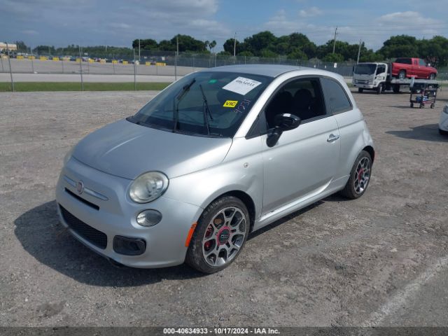 2012 FIAT 500 3C3CFFBR7CT254231 Photo 1