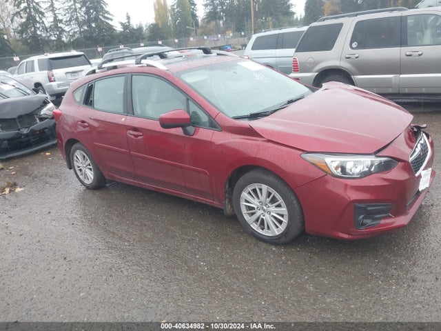 Subaru Impreza 2.0i Premium 2017 4S3GTAD68H3734566 Image 1