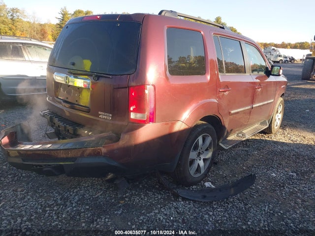 Honda Pilot Touring 2014 5FNYF4H94EB053157 Image 4