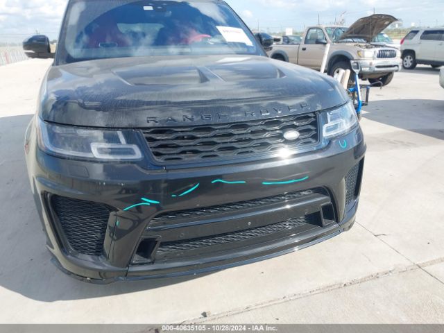 SALWZ2SE9KA854480 Land Rover Range Rover Sport Svr
