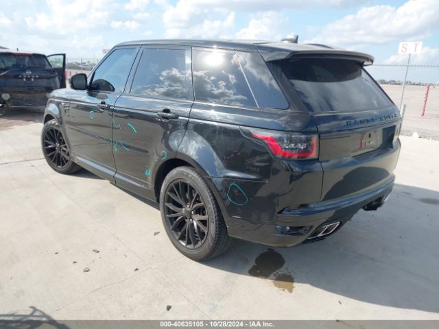 SALWZ2SE9KA854480 Land Rover Range Rover Sport Svr