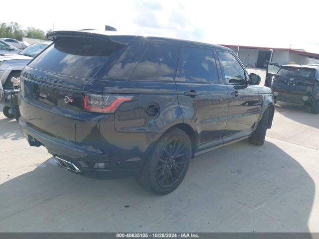 SALWZ2SE9KA854480 Land Rover Range Rover Sport Svr