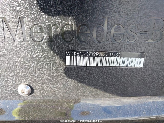 W1K6G7GB9RA271531 Mercedes-Benz S 580 4matic