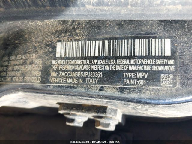 ZACCJABB5JPJ33361 Jeep Renegade Latitude Fwd