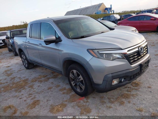 Honda Ridgeline Rtl-t 2017 5FPYK3F60HB011014 Image 1