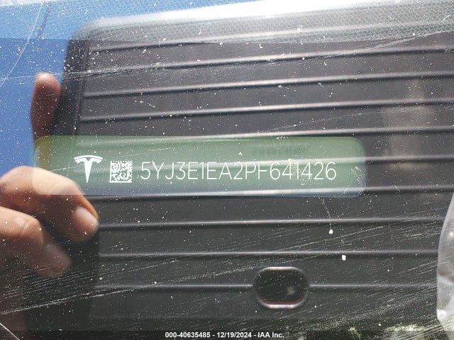 2023 TESLA MODEL 3 5YJ3E1EA2PF641426 Photo 8