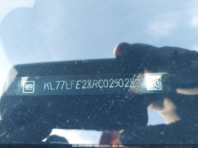 KL77LFE28RC025028 Chevrolet Trax Fwd Sp