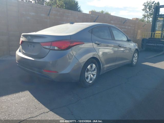 KMHDH4AE8GU636790 Hyundai ELANTRA SE