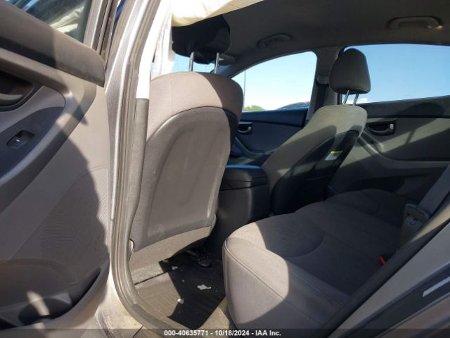 KMHDH4AE8GU636790 Hyundai ELANTRA SE
