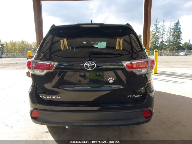5TDJKRFHXFS179590 Toyota Highlander Xle V6
