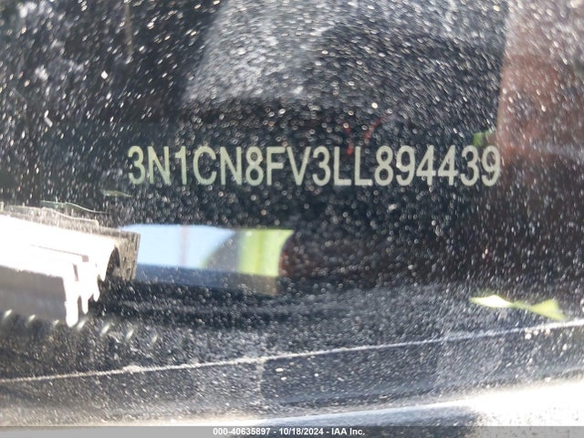 Nissan Versa Sr Xtronic Cvt 2020 3N1CN8FV3LL894439 Image 9