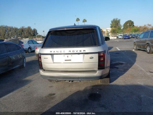 SALGS3TF5FA218358 Land Rover Range Rover 5.0l V8 Supercharged