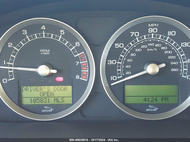 2005 JAGUAR S-TYPE SAJWA01T45FN18246 Photo 6