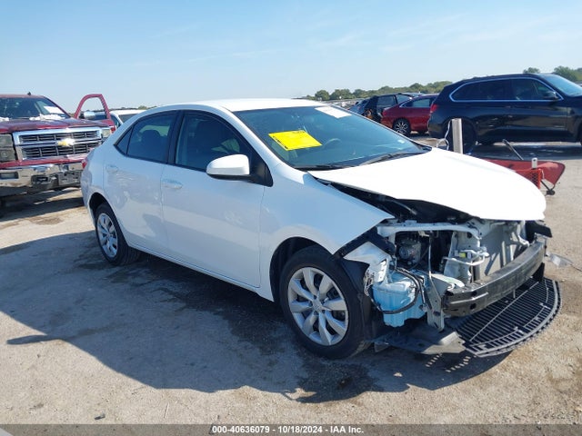 Toyota COROLLA LE 2016 5YFBURHE2GP540595 Image 1