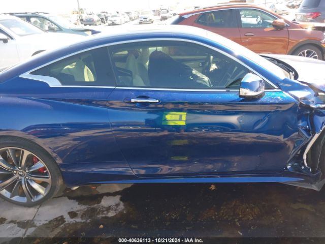 JN1FV7EK0JM531002 Infiniti Q60 3.0t Red Sport 400