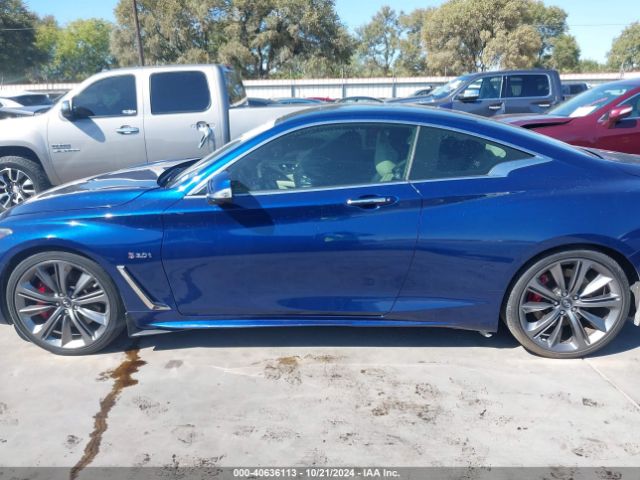 JN1FV7EK0JM531002 Infiniti Q60 3.0t Red Sport 400