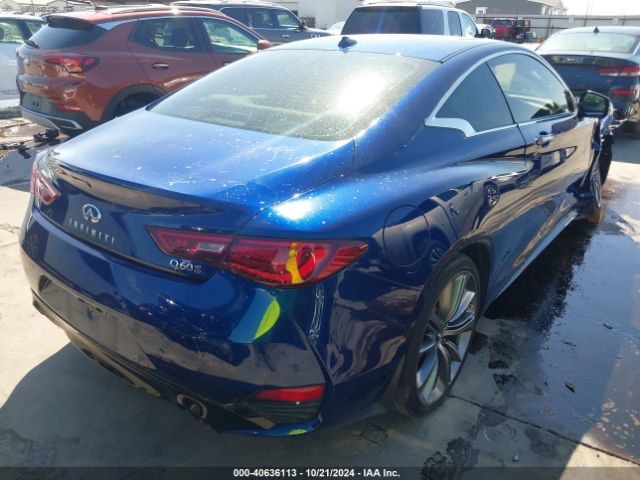 JN1FV7EK0JM531002 Infiniti Q60 3.0t Red Sport 400