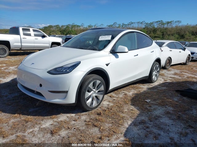 2022 TESLA MODEL Y 7SAYGDEE5NF353422 Photo 1