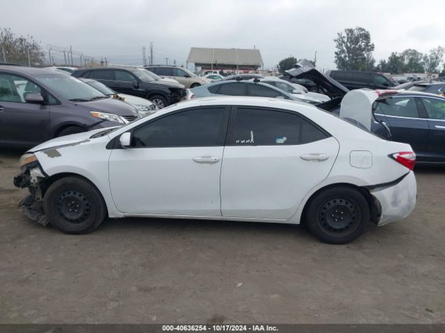 5YFBURHE1EP042904 Toyota Corolla Le/le Plus/le Premium