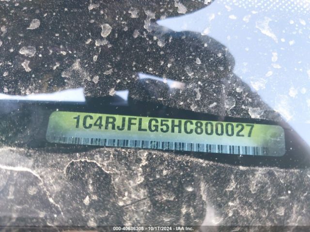 1C4RJFLG5HC800027 Jeep Grand Cherokee Trailhawk 4x4