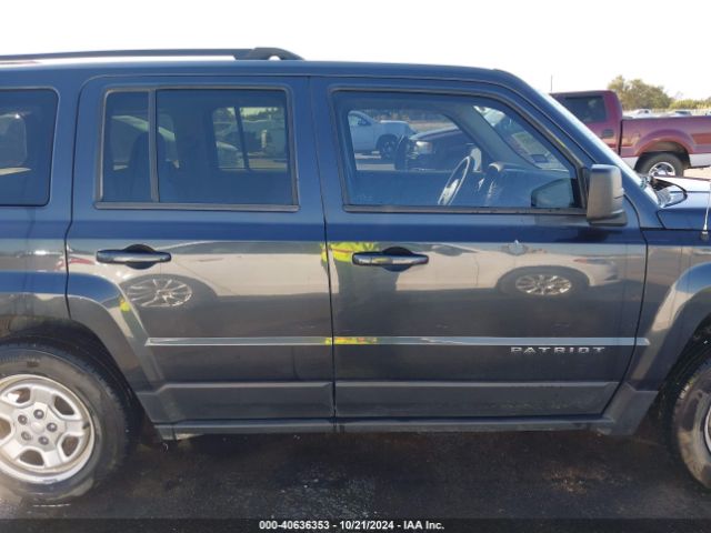 1C4NJPBA3FD149246 Jeep Patriot Sport