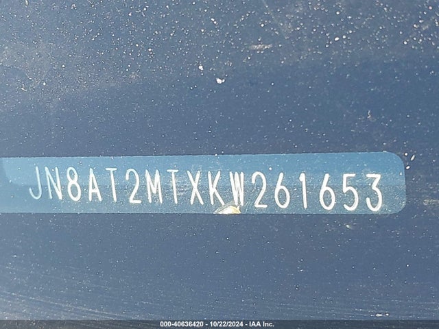 Nissan ROGUE SV 2019 JN8AT2MTXKW261653 Image 18
