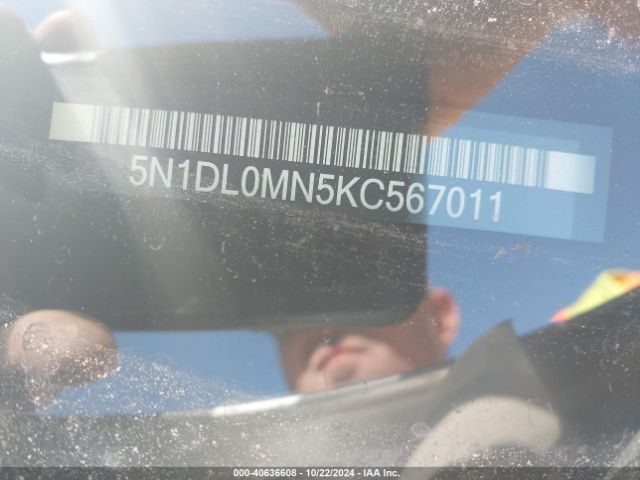 5N1DL0MN5KC567011 Infiniti QX60 LUXE