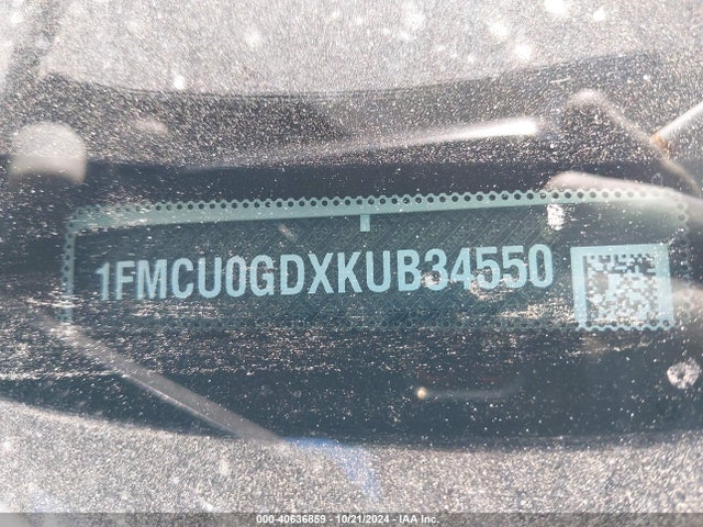 Ford ESCAPE SE 2019 1FMCU0GDXKUB34550 Image 17