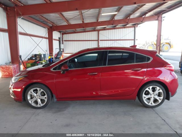 3G1BF6SM1HS581760 Chevrolet Cruze Premier Auto