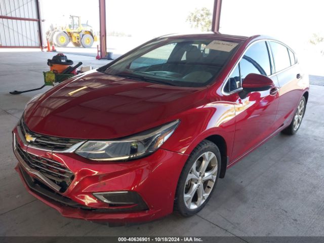 3G1BF6SM1HS581760 Chevrolet Cruze Premier Auto