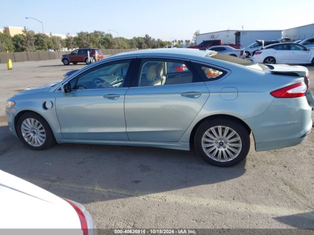 3FA6P0PU3ER151202 Ford Fusion Energi Se Luxury