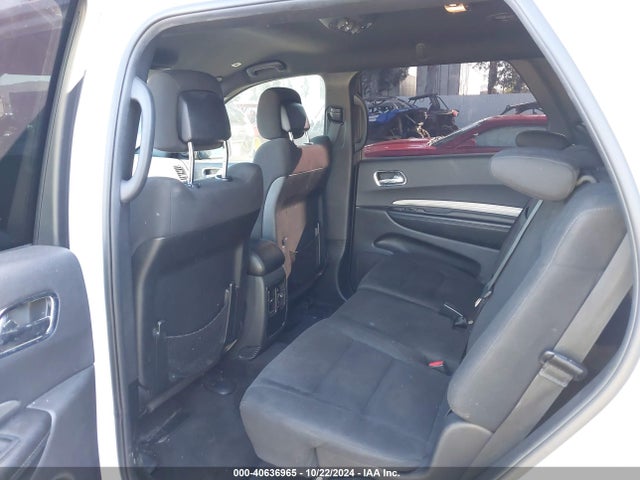 1C4RDHAGXJC407345 Dodge Durango Sxt Rwd