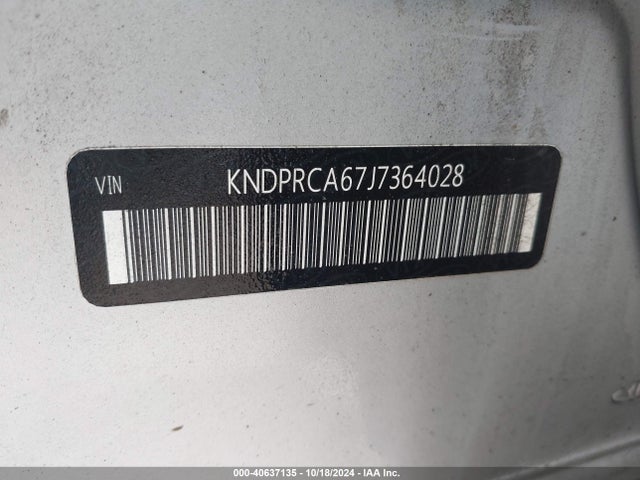 KNDPRCA67J7364028 KIA Sportage Sx Turbo