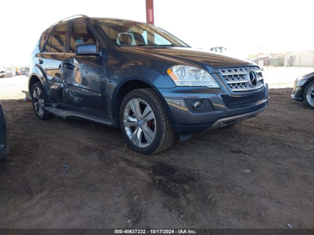 2011 MERCEDES-BENZ M-CLASS 4JGBB5GB4BA673812