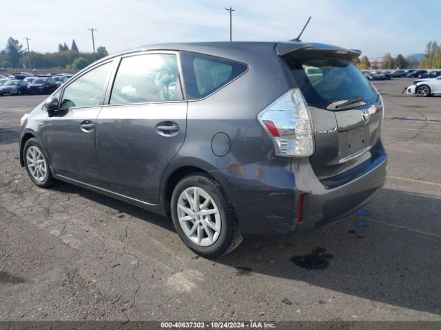 JTDZN3EUXEJ011451 Toyota Prius V Three