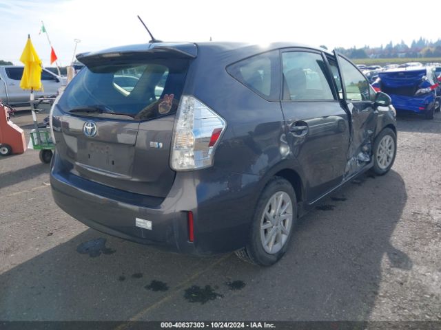 JTDZN3EUXEJ011451 Toyota Prius V Three