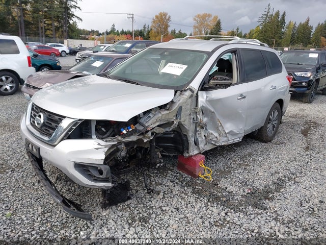 Nissan Pathfinder Sv 2018 5N1DR2MM6JC619097 Image 2