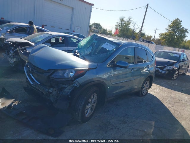 Honda Cr-v Ex-l 2014 2HKRM4H73EH645773 Image 2