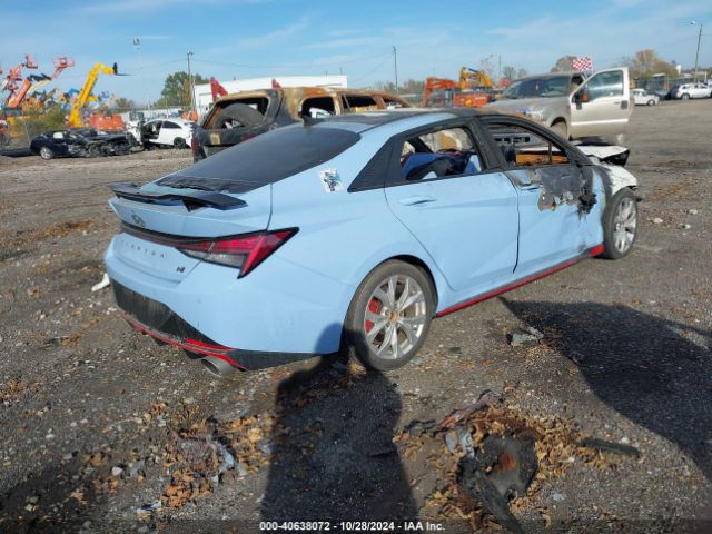 KMHLW4AK6PU018987 Hyundai ELANTRA N