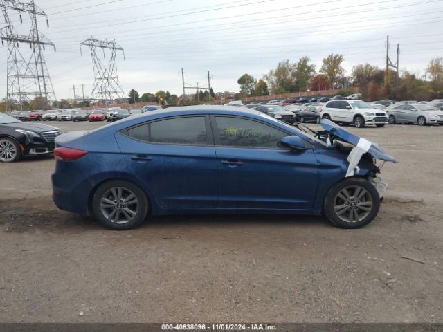 5NPD84LF4JH381437 Hyundai ELANTRA SEL