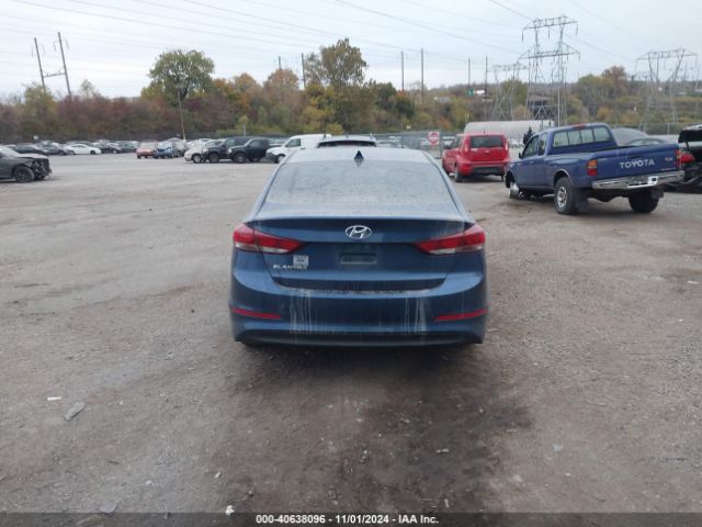 5NPD84LF4JH381437 Hyundai ELANTRA SEL