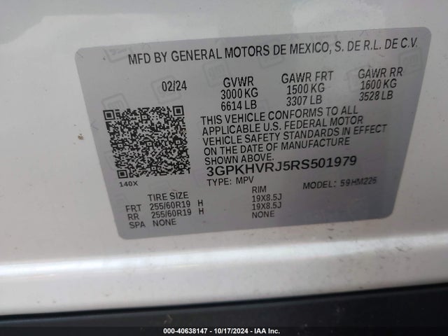 Honda Prologue Ex 2024 3GPKHVRJ5RS501979 Image 9