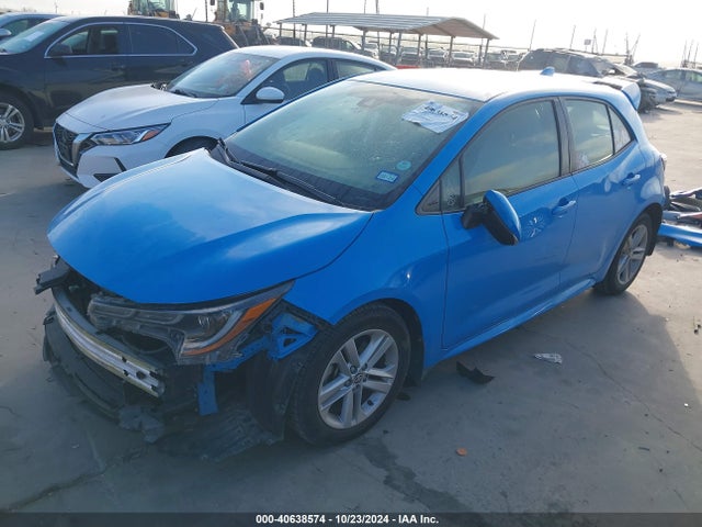 Toyota COROLLA SE 2019 JTNK4RBE0K3045785 Image 2