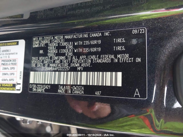 Lexus Rx 350 Premium 2023 2T2BAMBA4PC022257 Image 9