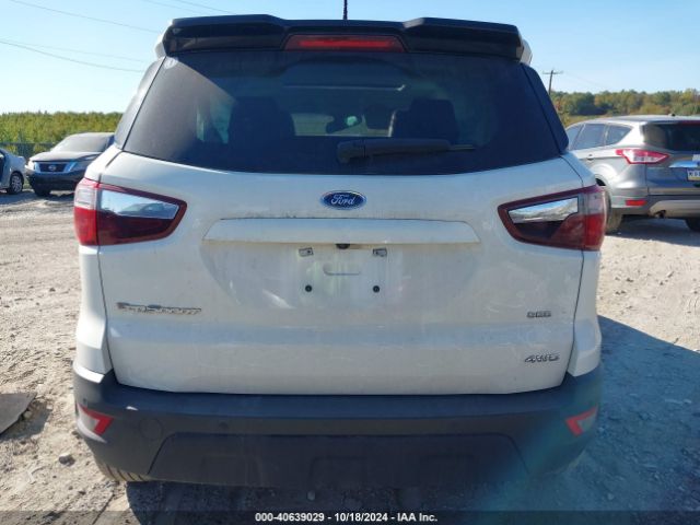 MAJ6S3JL1LC318944 Ford Ecosport Ses
