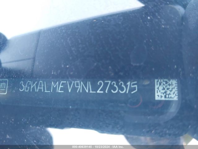 3GKALMEV9NL273315 GMC Terrain Fwd Sle
